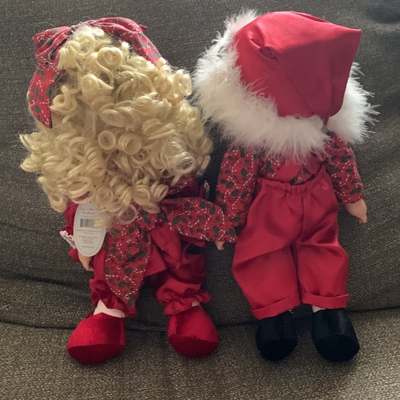 Precious Moments Stocking Twin Dolls - Picture 8 of 9